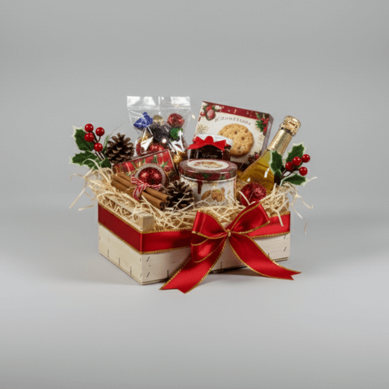 Cassette in legno di pioppo per Natale - ecologiche ed economiche (da 2,75€) – per cesti natalizi, prodotti tipici e decorazioni